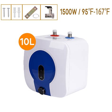 IMeshbean Instant 110V 10L Electric Tank Hot Water Heater For Kitchen Bathroom 95F 167F