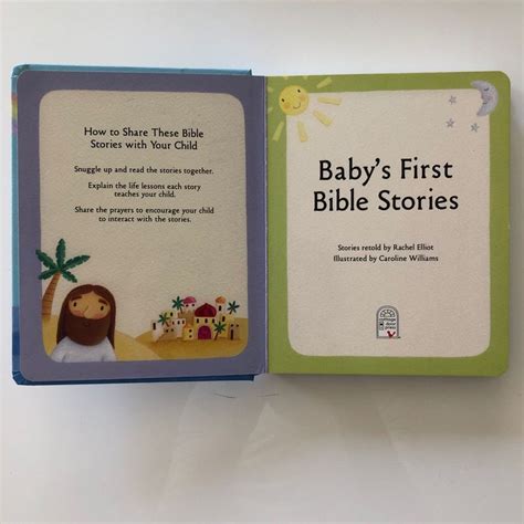 Baby's First Bible Stories by Rachel Elliot, Paperback | Pango Books