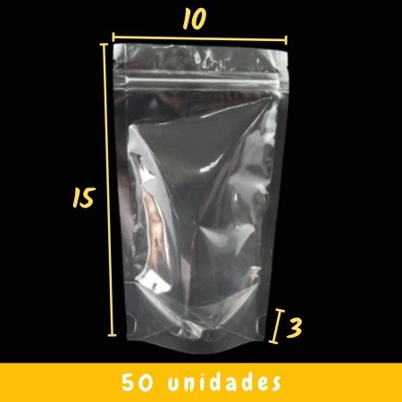 Stand Up Pouch Transparente