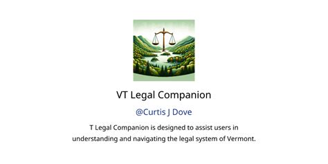 VT Legal Companion GPTs Features And Functions Examples And Prompts