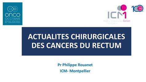 Calam O Jarcd Actualit S En Chirurgie Oncologique