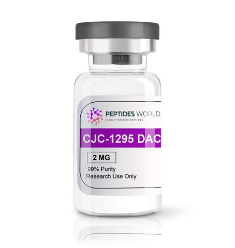 CJC 1295 DAC 2mg GHRH Peptides World