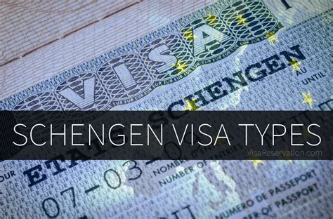 Travel Itinerary Schengen Visa Types According To Purpose Of Travel