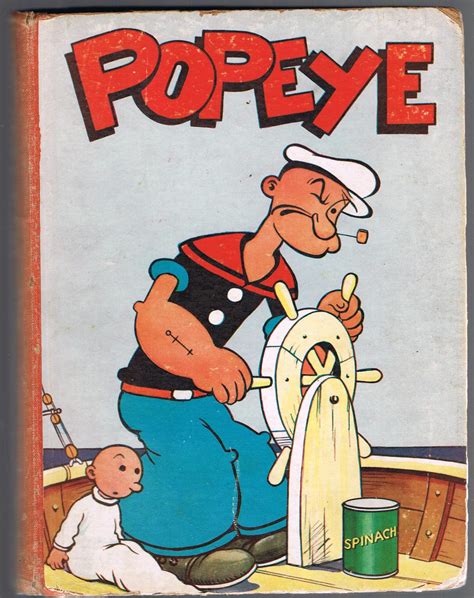 Popeye The Sailor Man Acceptable Hardcover St Edition Heath Hill