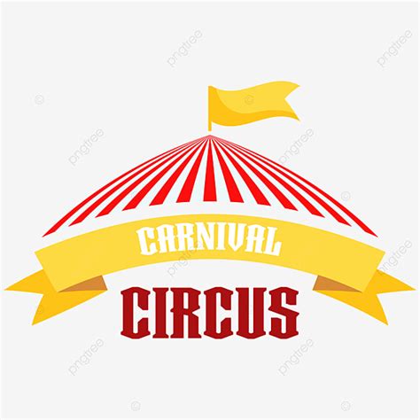 Circus Carnival Vector Hd Images Colorful Tent In Carnival Circus