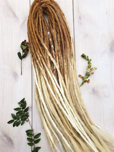 Wool Dreads Dreadlocks Ombre Dreads Hippie Hair Synthetic Dreads