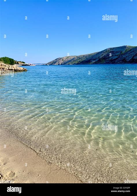 Croatia Rab Beach Summer Stock Photo - Alamy