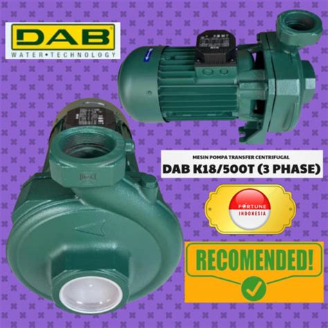 Jual Mesin Pompa Air Transfer Centrifugal Dab K T Italy Hp