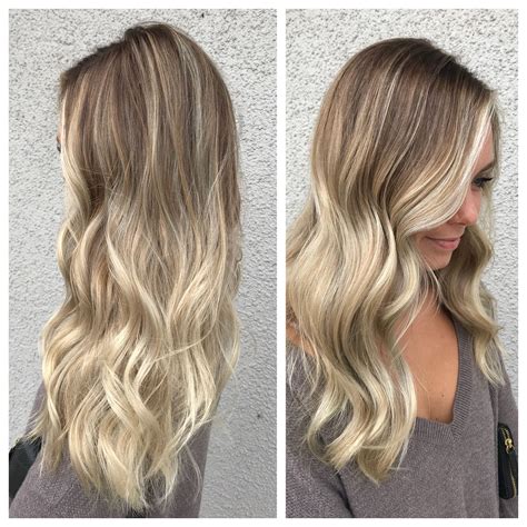 Long Hair Blonde Babylights Balayage Long Hair Styles Hair Blonde Hair