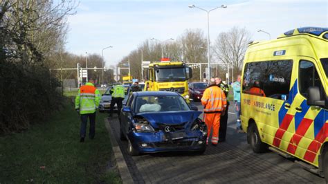 Veel Schade Bij Kop Staart Botsing Op Schagerweg N245