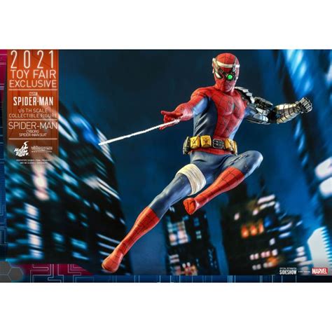 Hot Toys Spider Man Cyborg Suit Spider Man Game Nerdup Collectibles