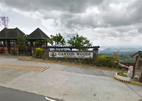 sqm lot  sale  canyon woods tagaytay property  sale lot