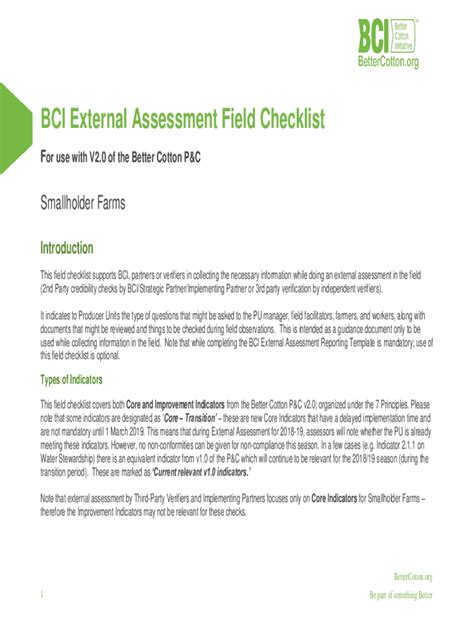 Fillable Online Better Cotton Claims Framework V2 0 Fax Email Print