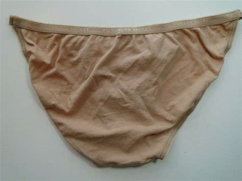 Victoria S Secret String Bikini Panties Size Medium New Without Tags