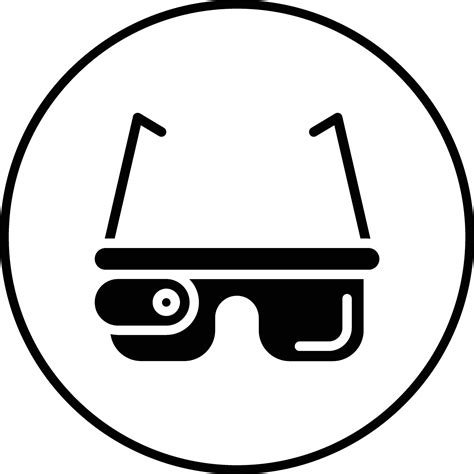 Smart Glasses Vector Icon 38131990 Vector Art At Vecteezy