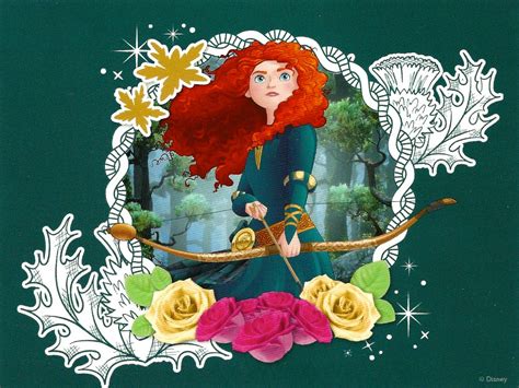 My Favorite Disney Postcards: Merida with Her Bow and Arrow, Brave