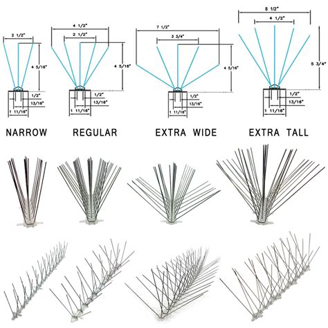 stainless steel bird spikes humanely  birds  landing  perching