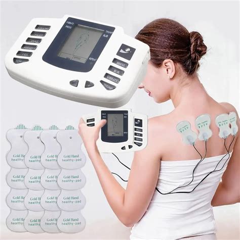 Electrical Muscle Relax Stimulator Massager Tens Acupuncture Therapy Machine Body Relax Pulse