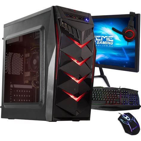 Xtreme Pc Gamer Amd Radeon R A Gb Ssd Gb Monitor Wifi