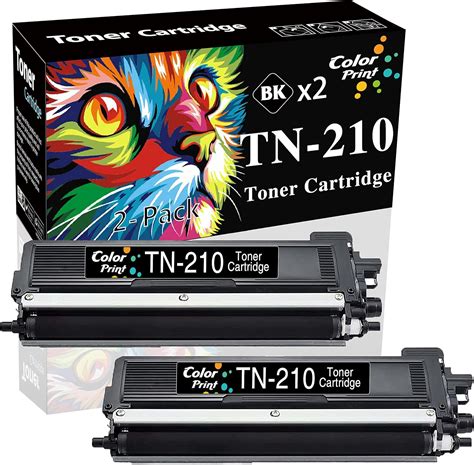 Amazon 2 Pack ColorPrint Compatible TN210 Toner Cartridge