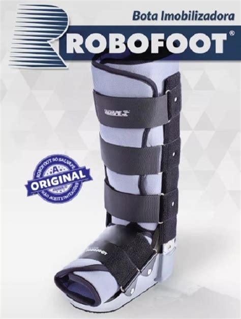 Robofoot Original Bota Imobilizadora Curta Longa Salvap