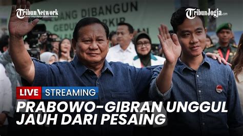 Prabowo Gibran Konsisten Memimpin Real Count Hingga Program Makan