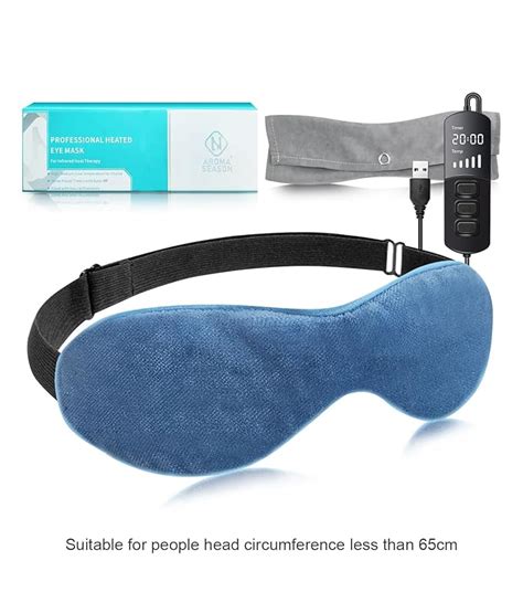 Aroma Season Heated Eye Mask Moist Treatment Warm Therapy To Unclog Glands Relieve Dry Eye