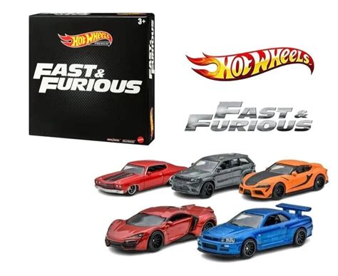 Fast and Furious Coffret de pièces Hot Wheels All Models Cars