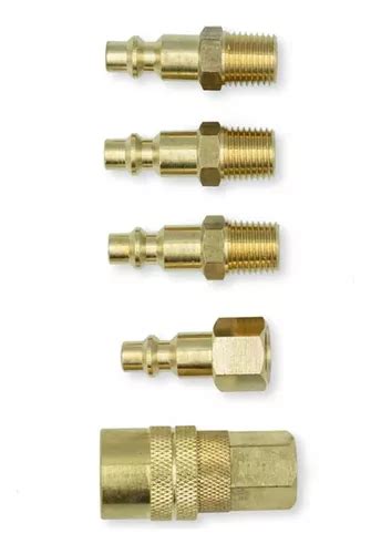 Juego De Conector Acoples Rapido Compresor Pz Bronce Bremen Mercadolibre