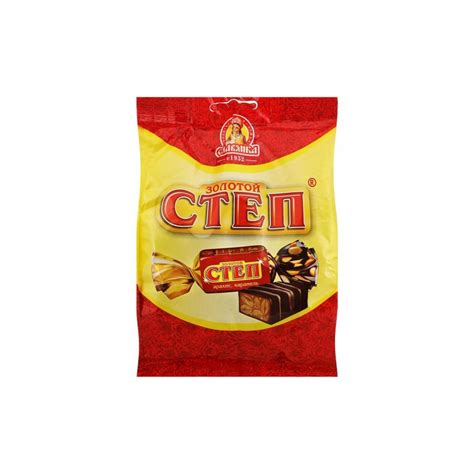 Конфеты Степ Золотой с орехом 192 грамма в интернет-магазине товаров ...