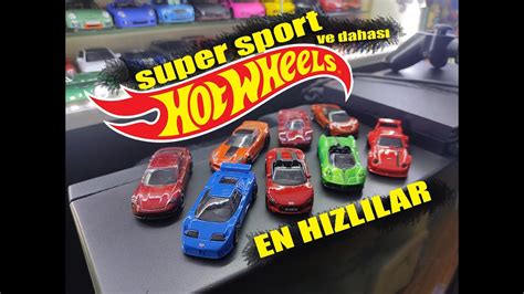 Hot Wheels Arabalar Toplu Kutu Açılımı 3 en hızlılar YouTube