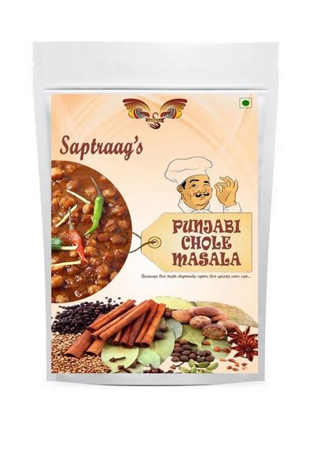 Saptraag Punjabi Chole Masala Packaging Size 1kg Packaging Type