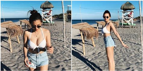 Analyn Barro Shows Off Her Sexy Side At The Beach Gma News Online