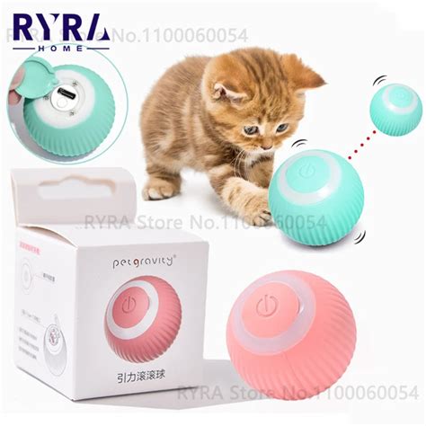 Rolamento Autom Tico Smart Cats Brinquedos Bola De Gatinho Brinquedos