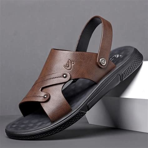 Sandales Homme D T Bout Ouvert Chaussures De Plage Casual