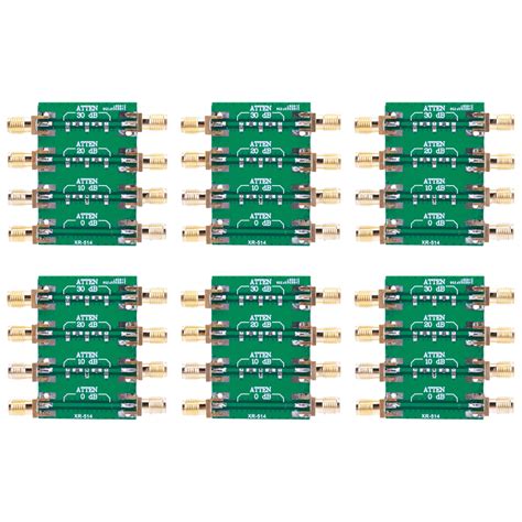 Atenuador fijo RF SMA placa módulo atenuador fijo RF doble DC 4 0GHz