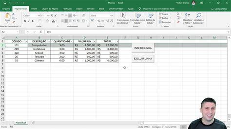 Como Criar Macros No Excel Planilha Excel