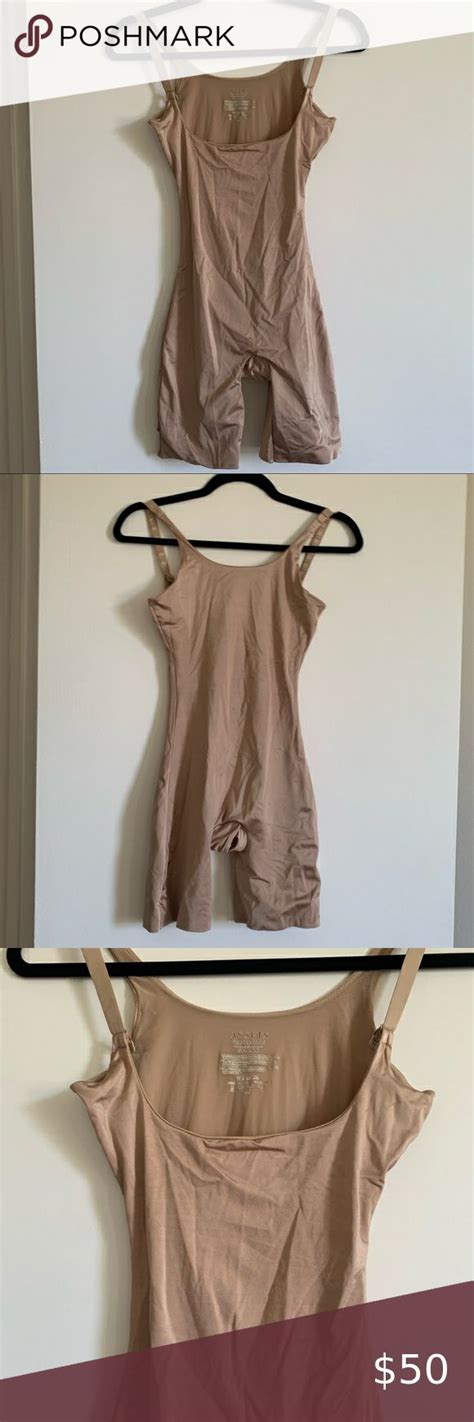 Assets Red Hot Label by SPANX Tan Full Body Strapless Shapewear size Medium EUC | Strapless ...