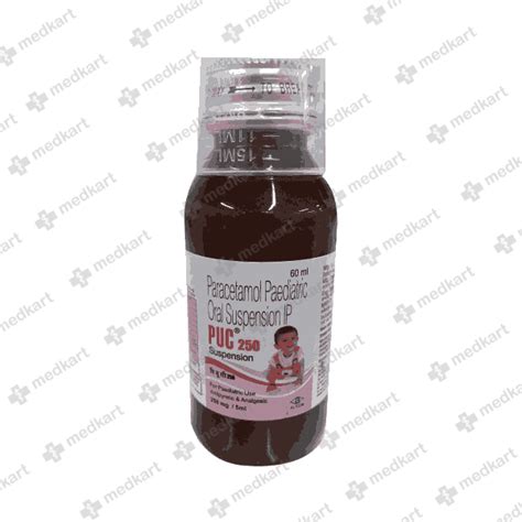 Puc 250 Syrup 60 Ml Price Composition And Generic Alternatives Medkart