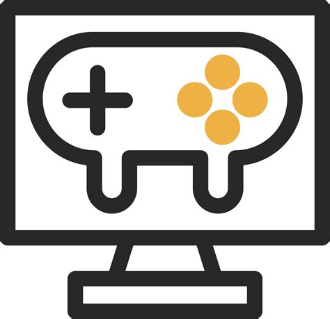 Gaming Pc Vector Icon Design 20116425 Vector Art at Vecteezy