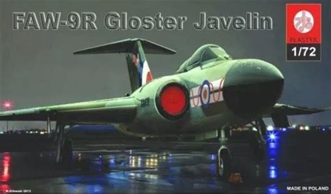 Model Do Sklejania Plastyk S057 Samolot FAW 9R Gloster Javelin 1 72