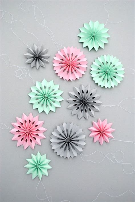 Des mini rosaces en papier DIY DIY Loisirs Créatifs My Diy