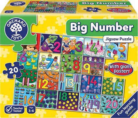 kindergarten math games orchard toys big number jigsaw puzzle