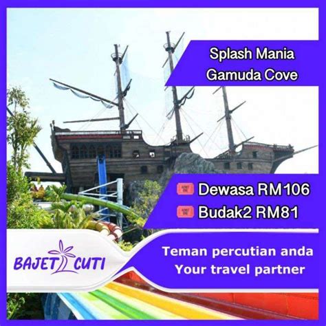 Chat Dulu Sblm Beli Splash Mania Gamuda Cove Waterpark Admission