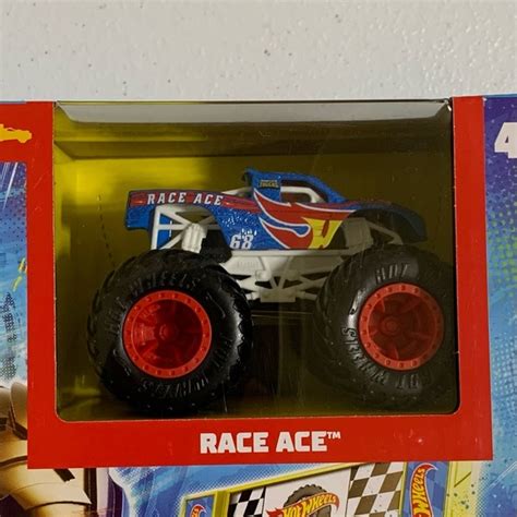 Mattel Toys Mattel Hot Wheels Monster Trucks Arena Smashers Smash Race Challenge Playsetnib