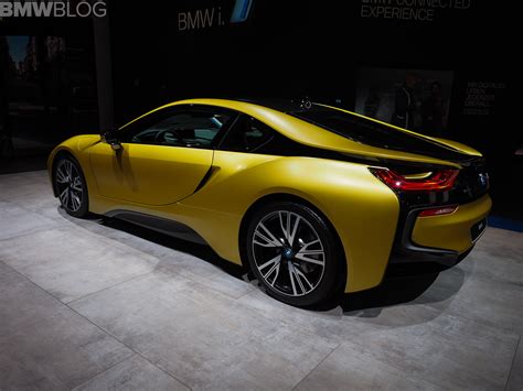 The Stunning Bmw I Protonic Frozen Yellow Edition Shines In Frankfurt