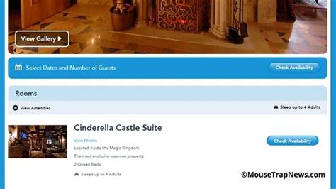 How To Book A Night In Cinderella Castle Suite