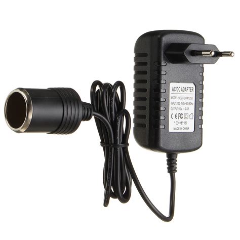 A Chargeur Allume Cigare V Dc V Alimentation Adaptateur Secteur