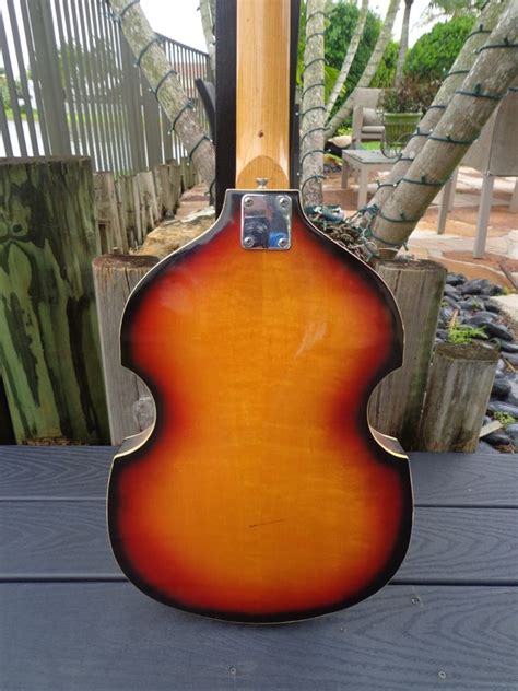 Kingston Violin Bass 1965 Sunburst Bass For Sale Guitarbroker