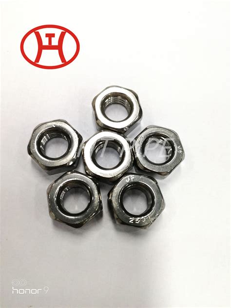 Super Duplex Stainless Steel S32750 1 4410 F53 Heavy Hex Nut Zhengzhou